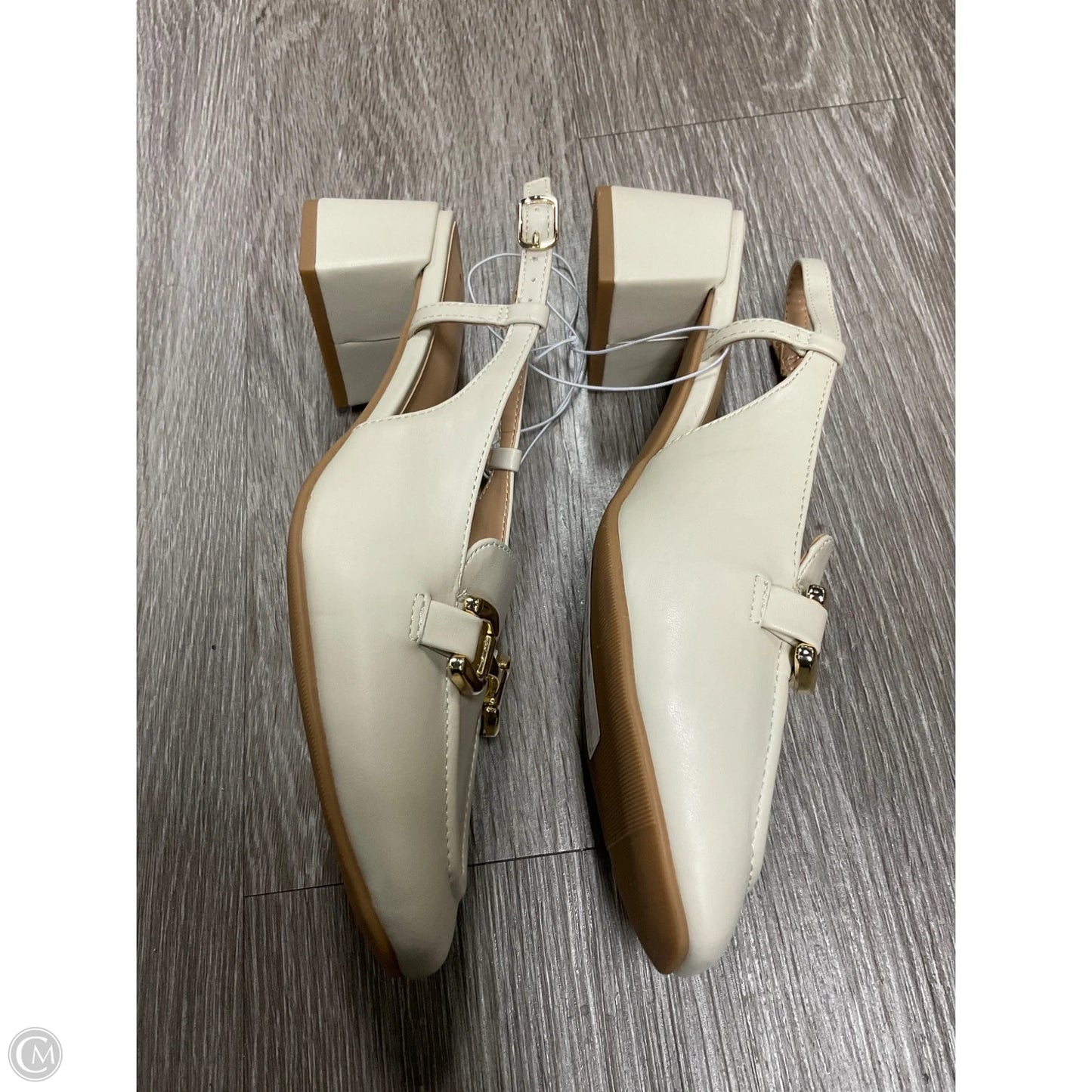 Shoes Heels Kitten By A New Day In Cream, Size: 8.5