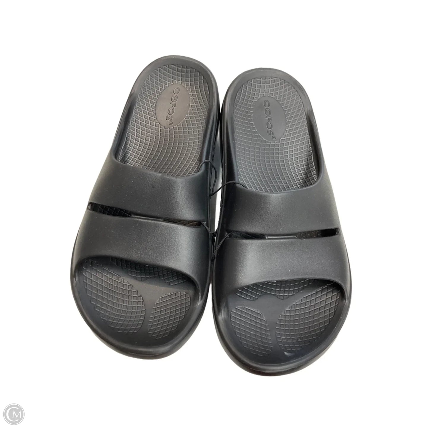 Sandals Sport By Oofos In Black, Size: 11