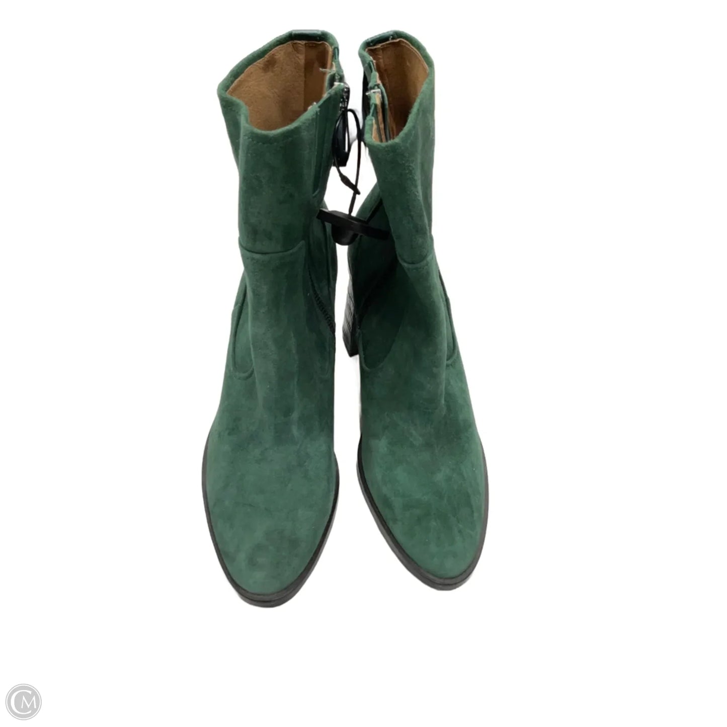 Boots Ankle Heels By Donald Pliner In Green, Size: 8.5