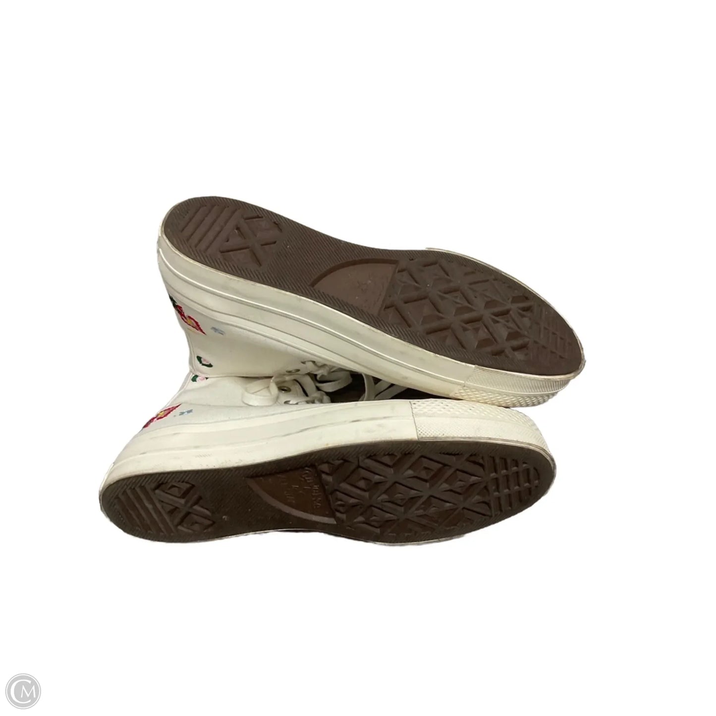 Shoes Sneakers By Converse In Cream, Size: 10