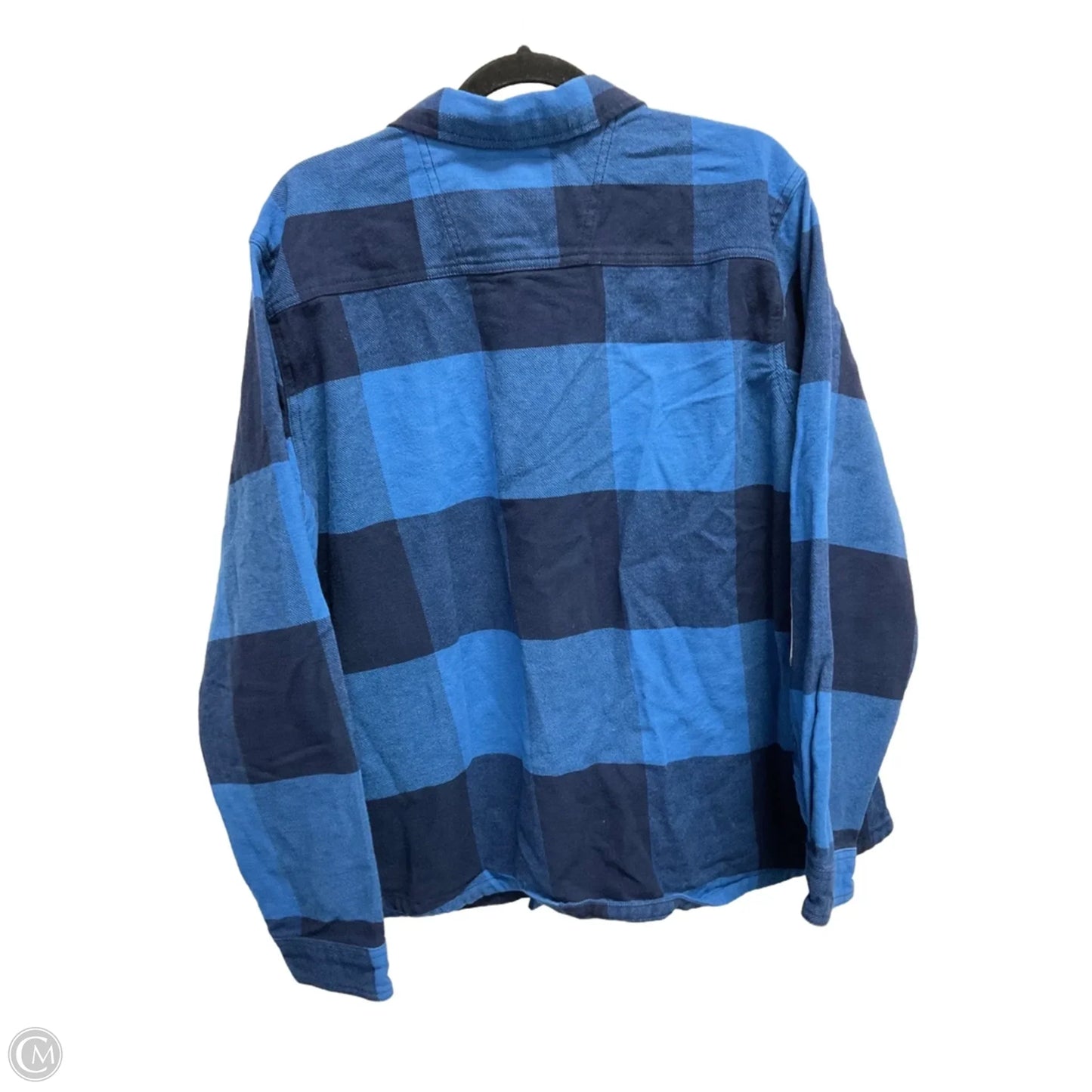 Jacket Shirt By Dickies In Blue, Size: 2x