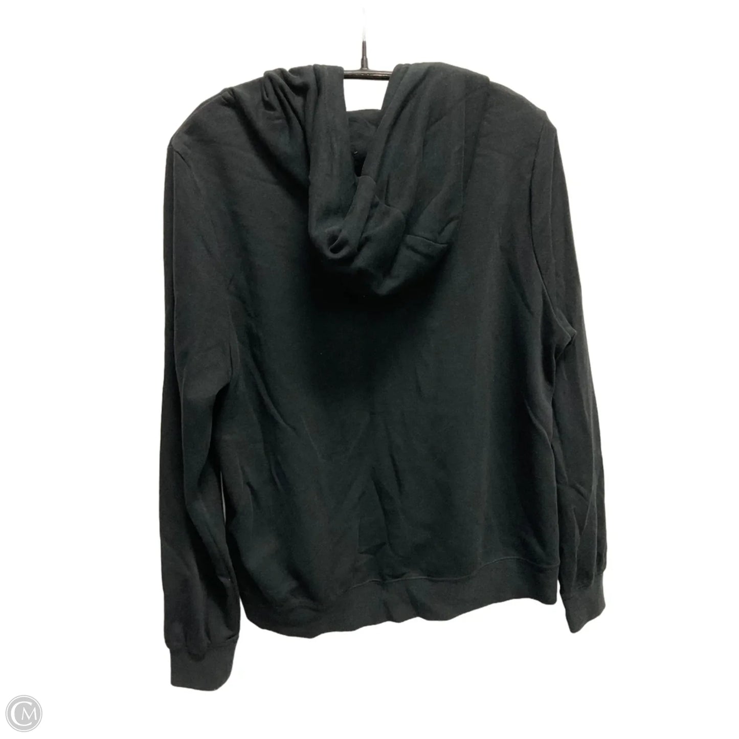 Athletic Sweatshirt Hoodie By Nike Apparel In Black, Size: M