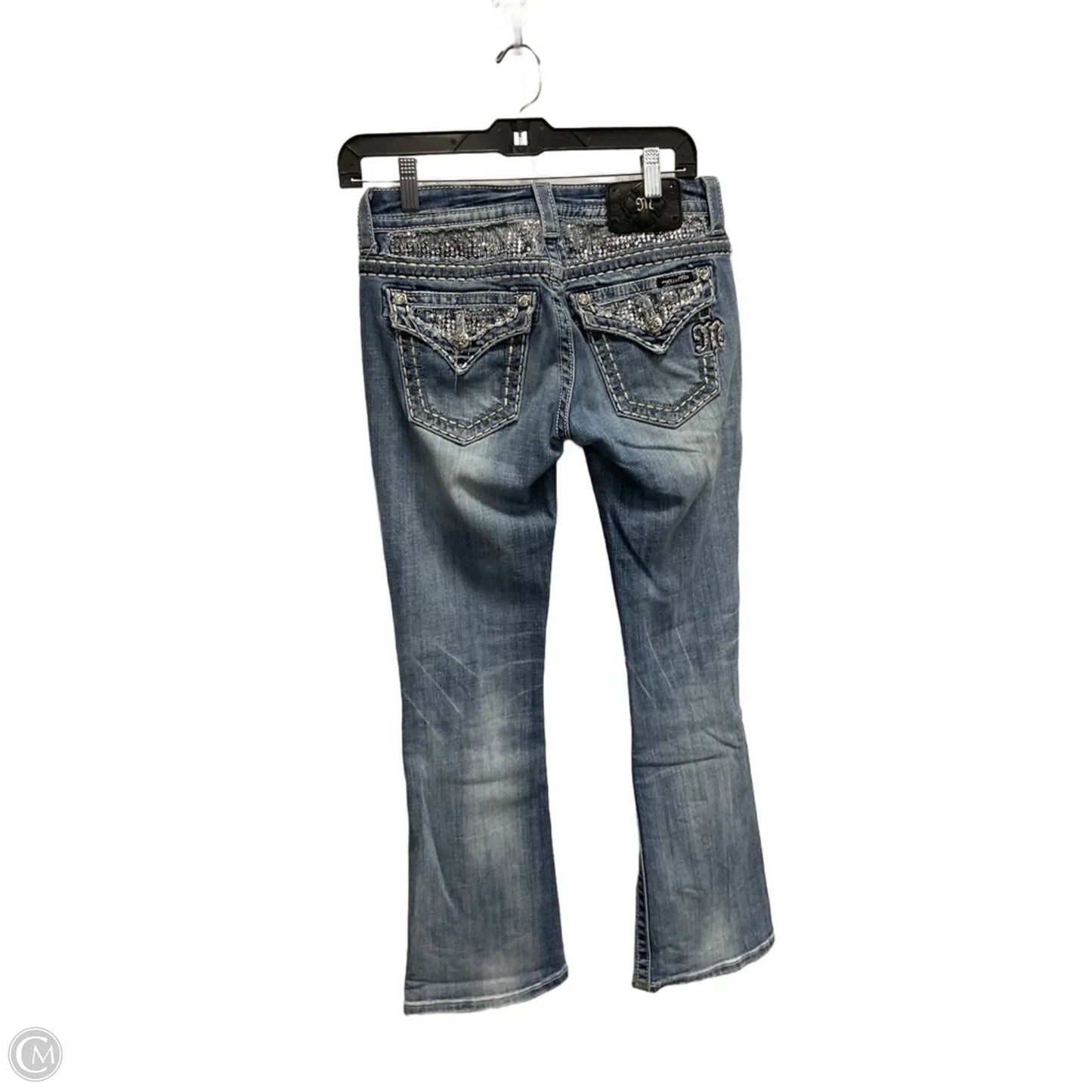 Jeans Boot Cut By Miss Me In Blue, Size: 4