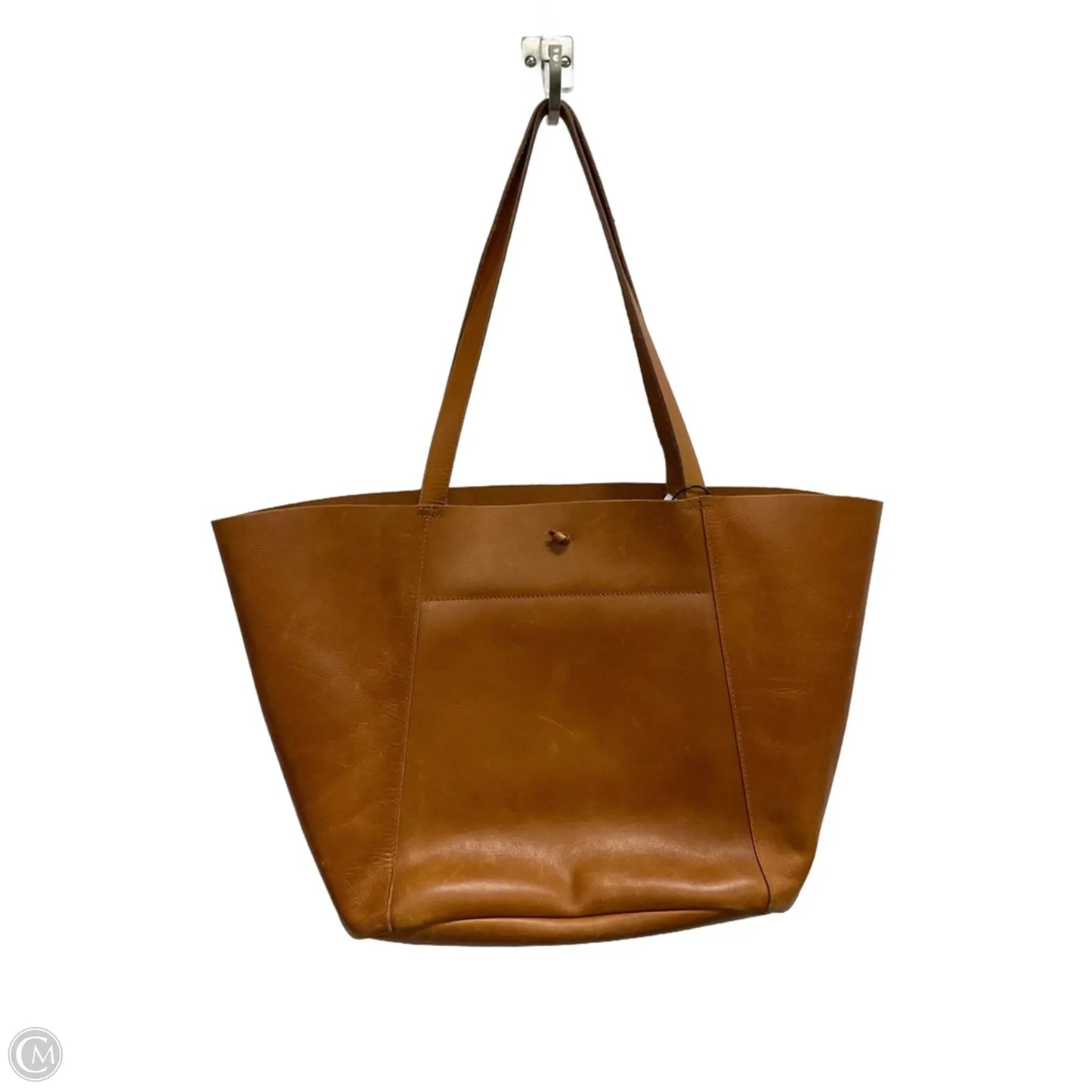 Tote Leather By Madewell, Size: Large