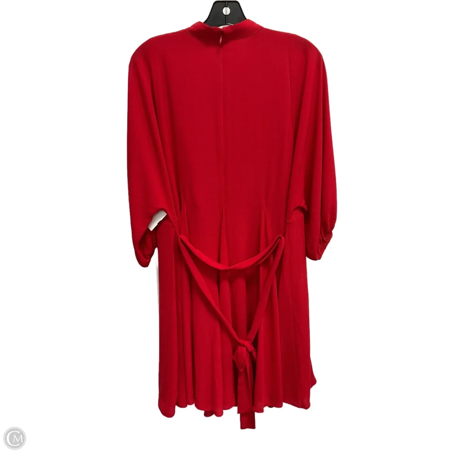 Dress Party Midi By Ann Taylor In Red, Size: M