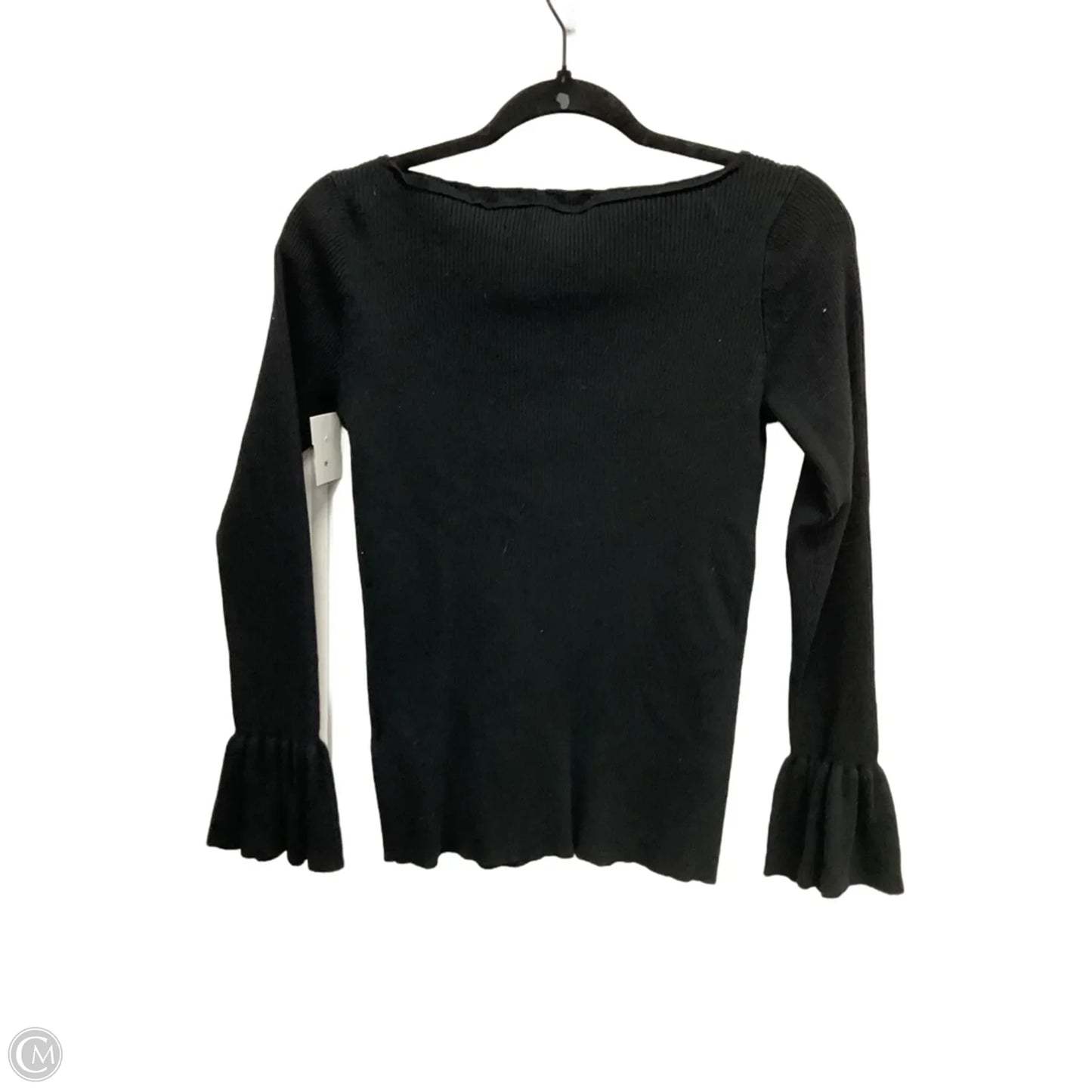 Top Long Sleeve By Lauren By Ralph Lauren In Black, Size: L