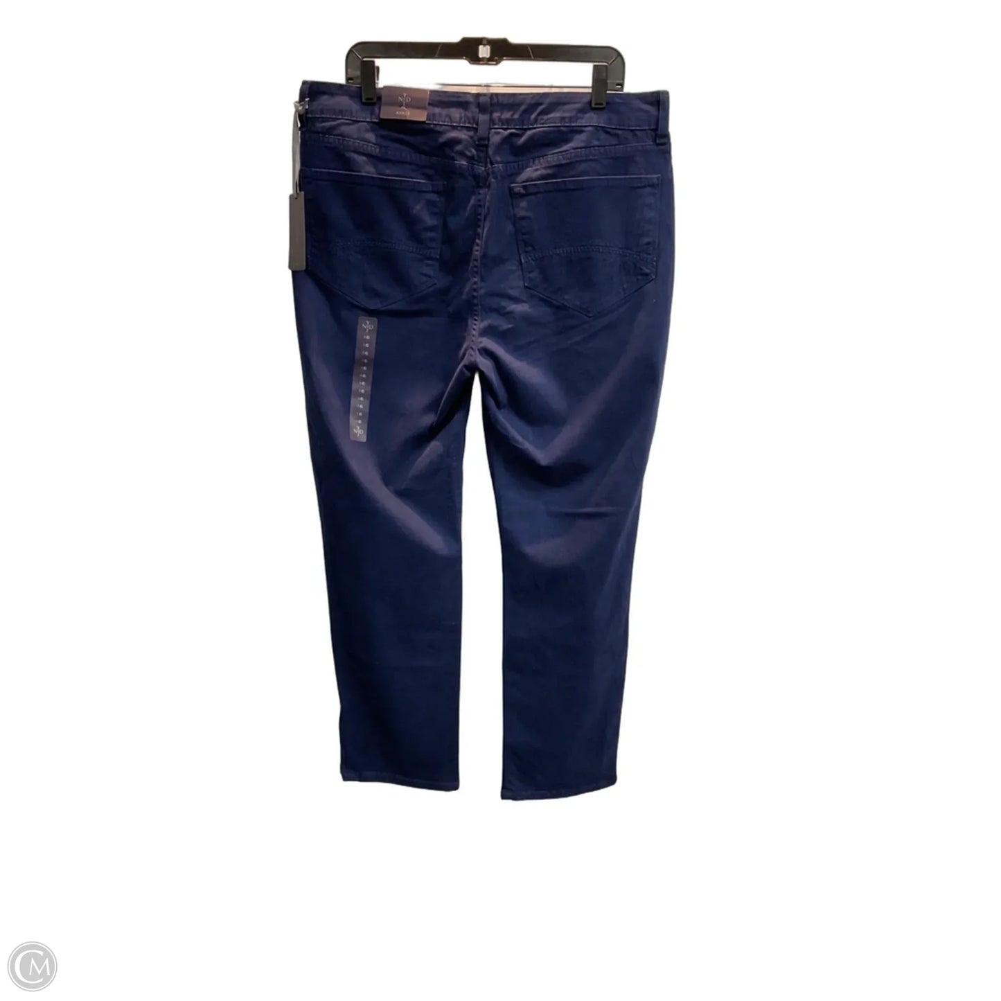 Pants Chinos & Khakis By Not Your Daughters Jeans In Navy, Size: 16