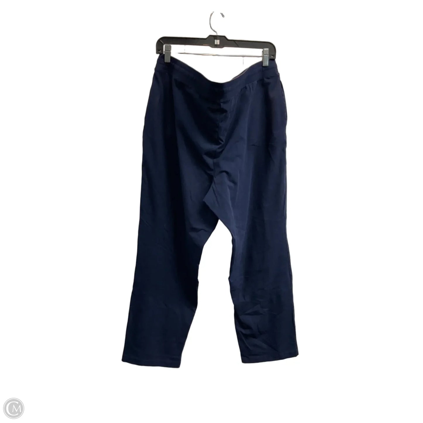 Athletic Pants By Karen Scott In Navy, Size: Xl