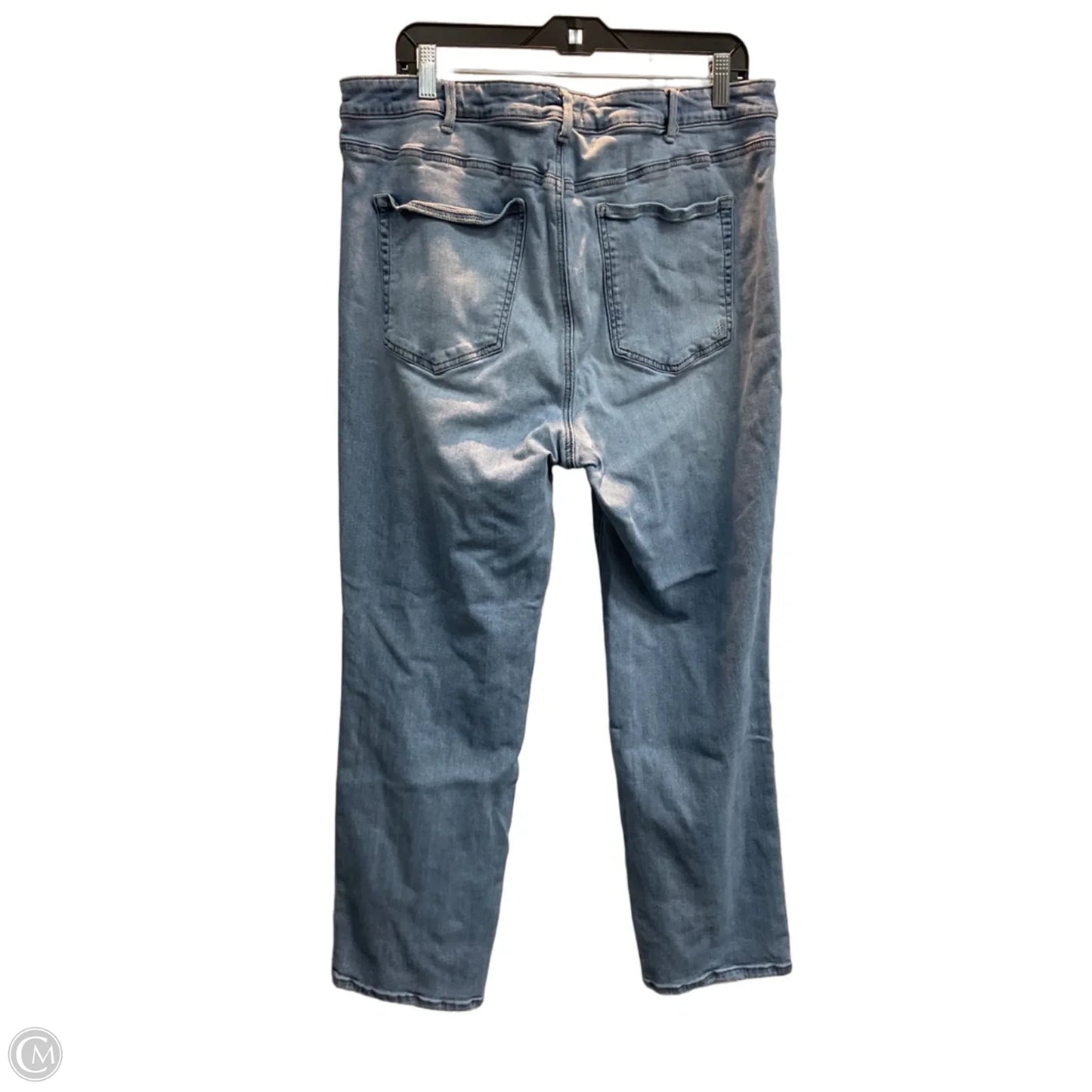 Jeans Straight By Silver In Blue, Size: 20