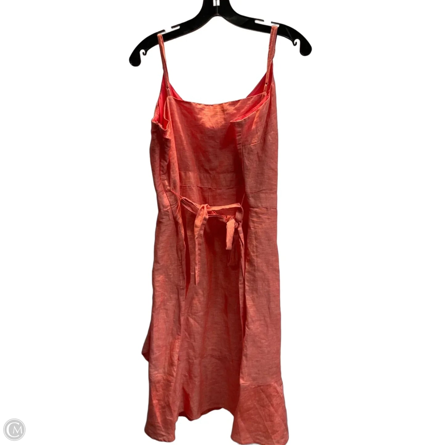 Dress Casual Midi By Banana Republic In Red, Size: L