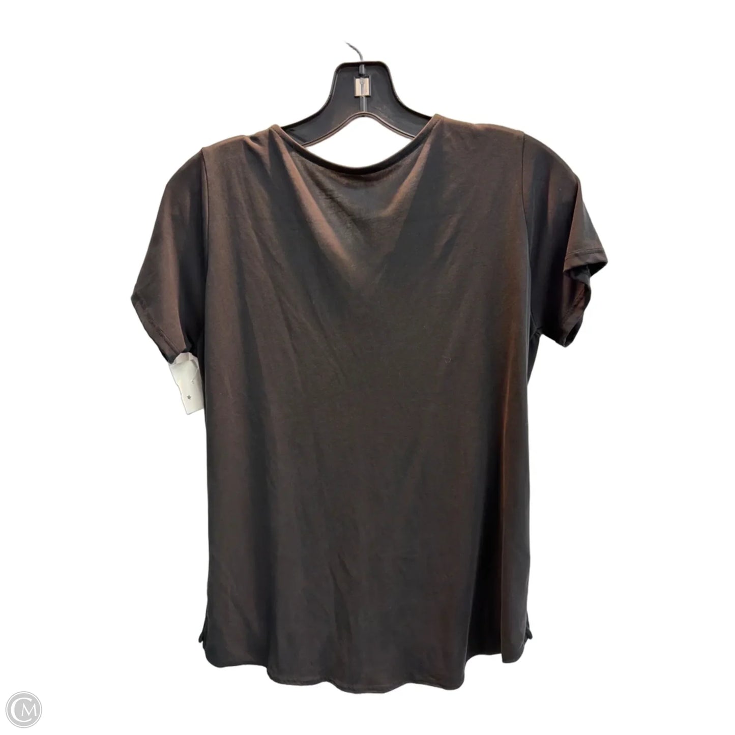 Top Short Sleeve By Alya In Black, Size: M