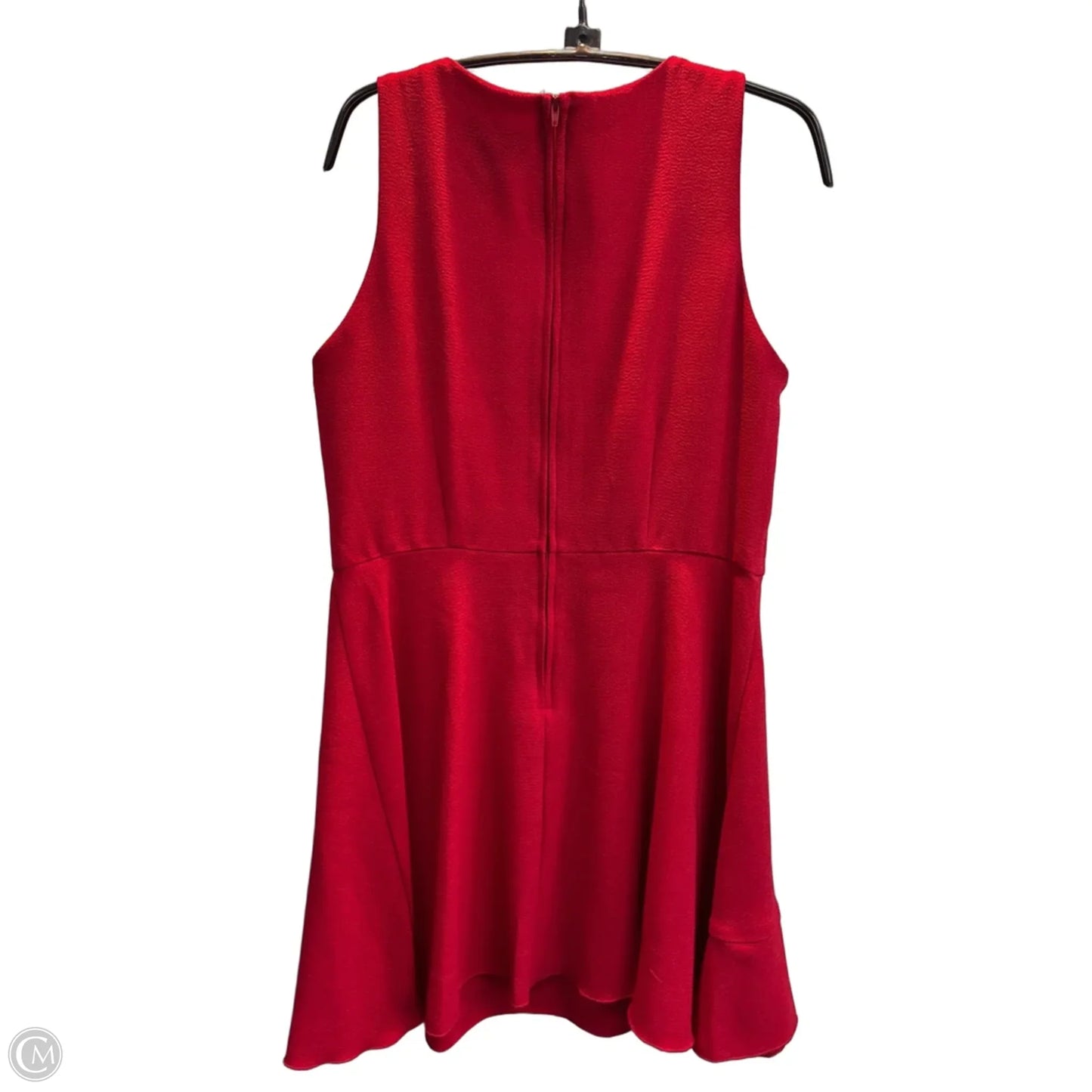 Dress Party Midi By Clothes Mentor In Red, Size: L