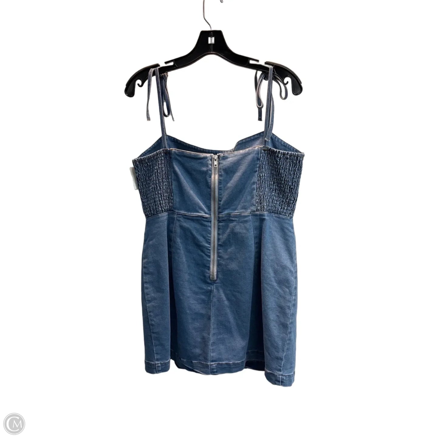 Dress Casual Short By Hyfve In Blue Denim, Size: L