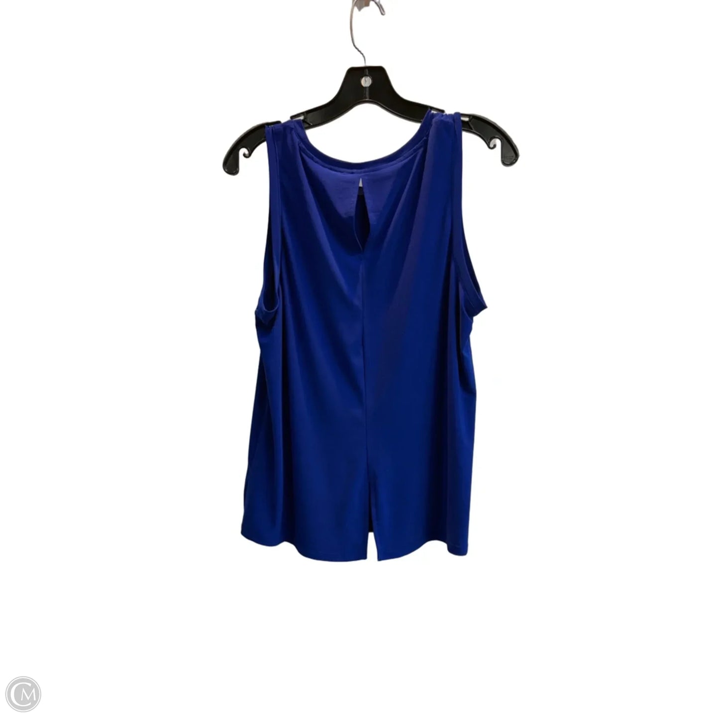 Top Sleeveless By Chaus In Blue, Size: M