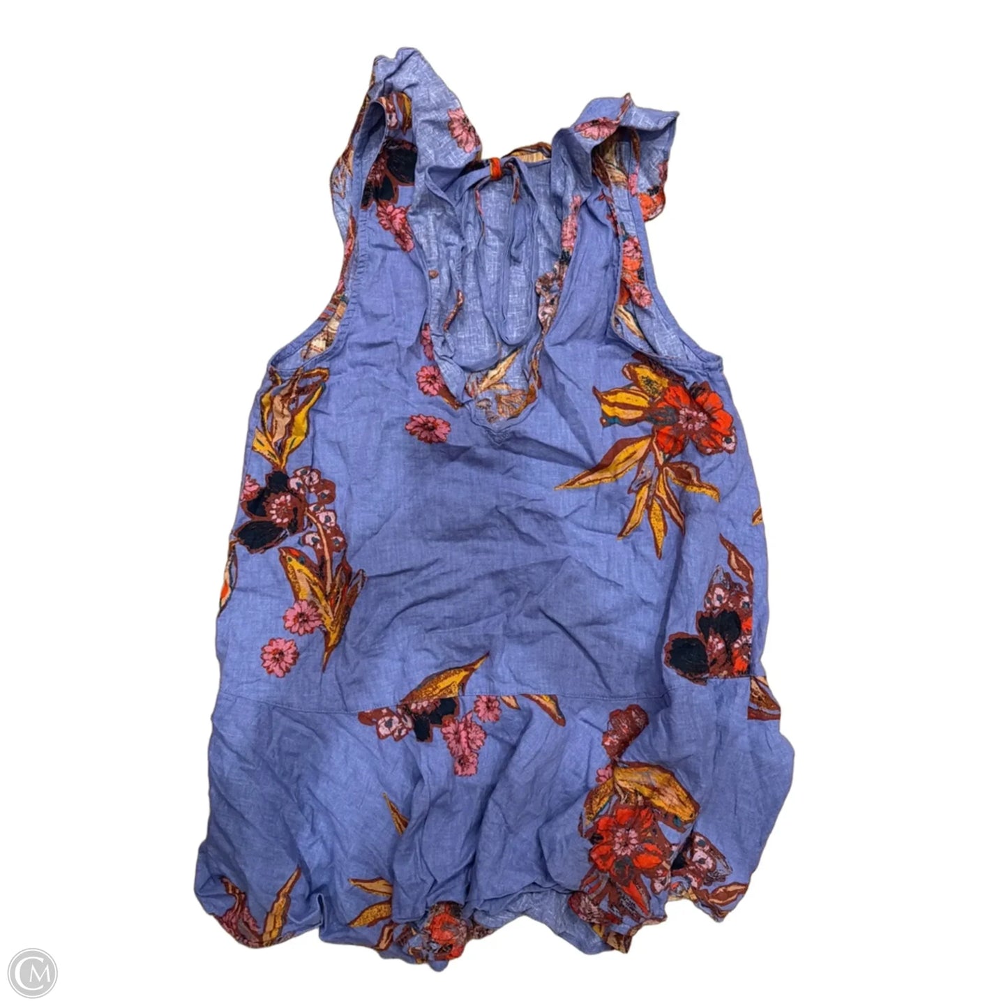 Tunic Sleeveless By Free People In Floral Print, Size: Xs