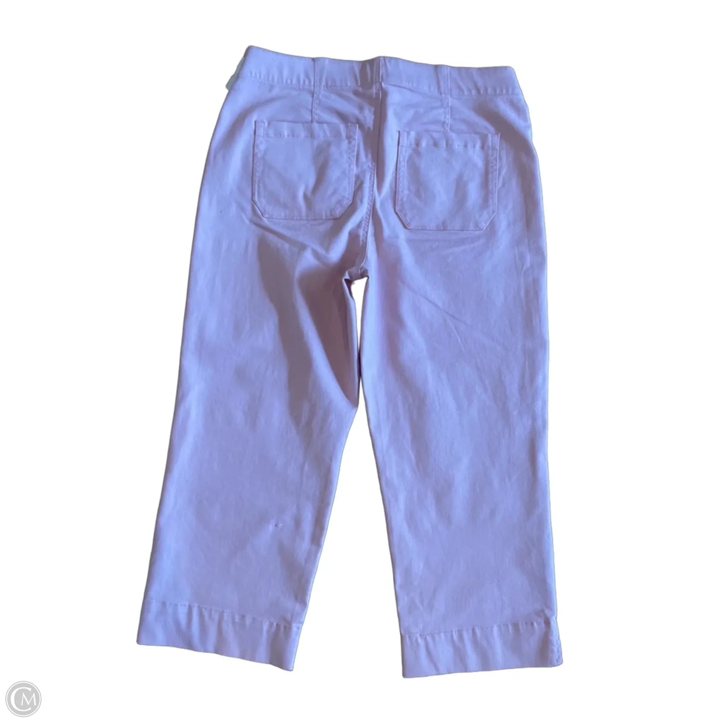 Jeans Cropped By West Bound In Pink Denim, Size: 10
