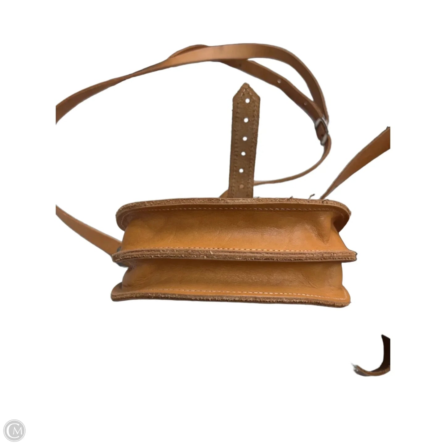Crossbody Leather By Clothes Mentor, Size: Small