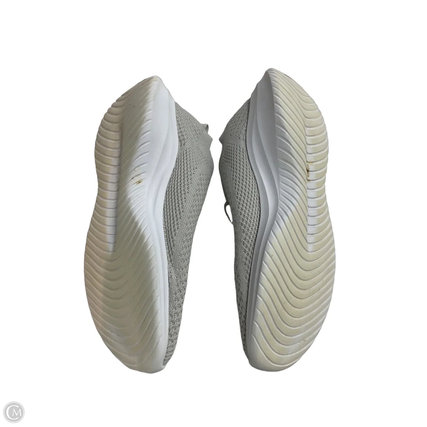 Shoes Athletic By Skechers In Grey, Size: 8.5