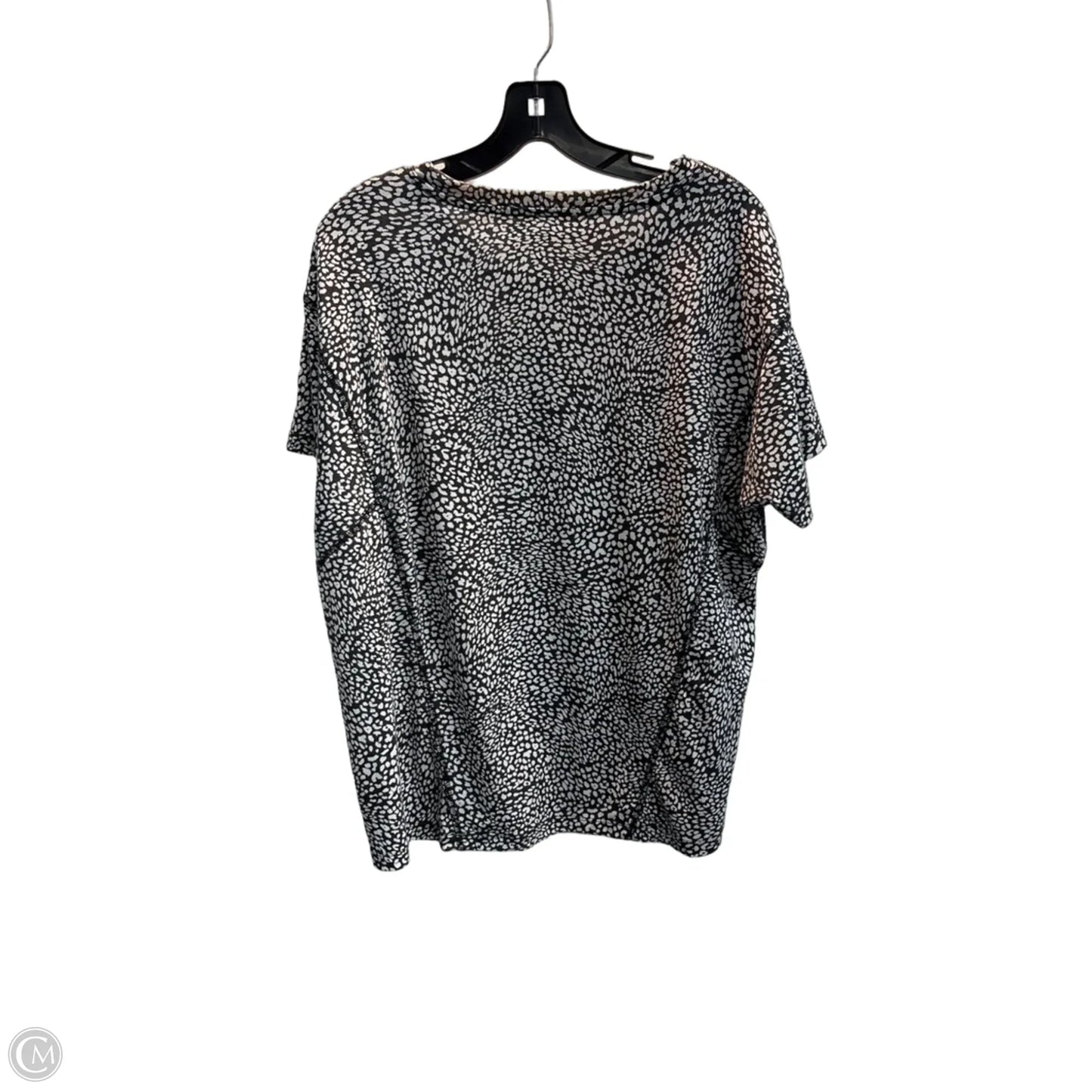 Top Short Sleeve By Lou And Grey In Animal Print, Size: S