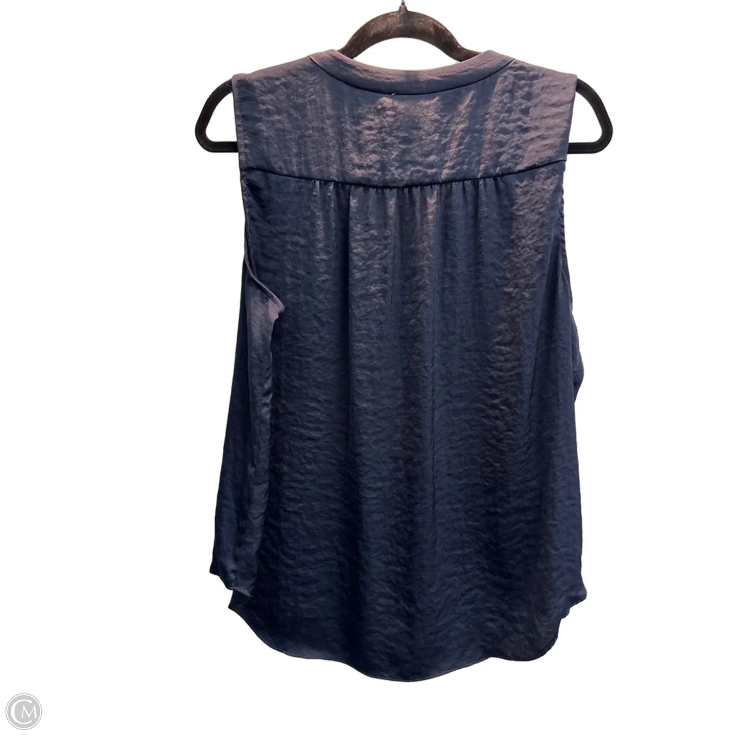 Top Sleeveless By Vince Camuto In Navy, Size: L