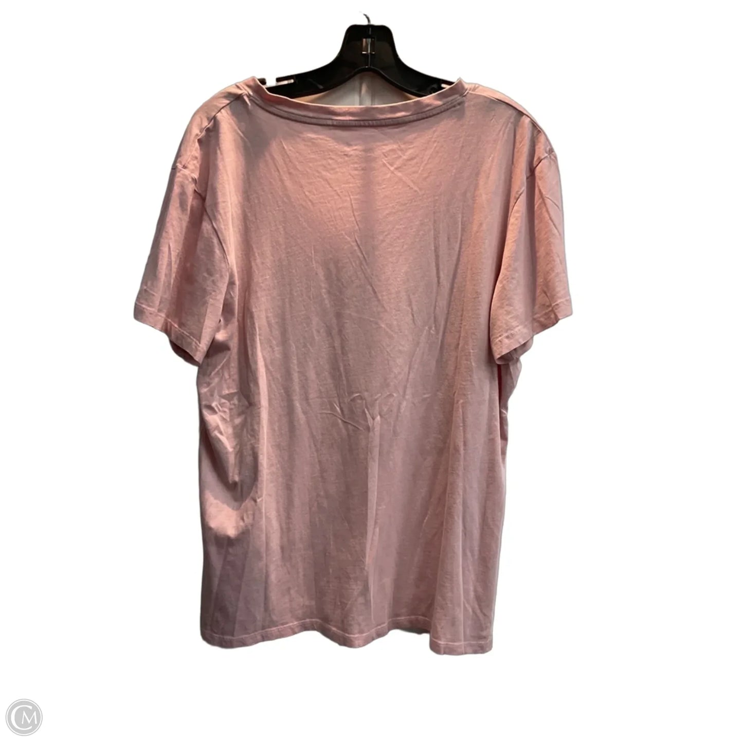 Top Short Sleeve Basic By Universal Thread In Pink, Size: Xl