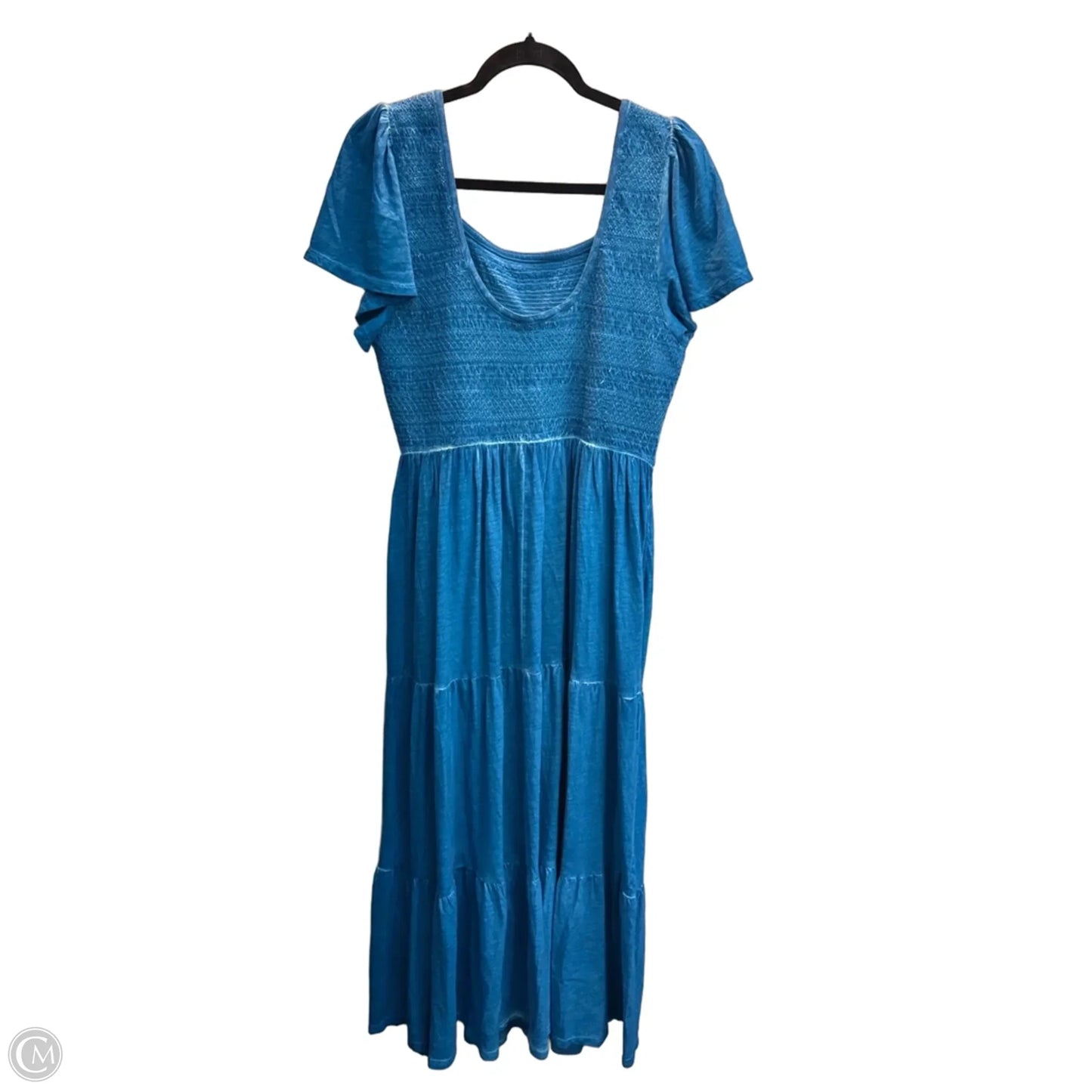 Dress Casual Maxi By Lane Bryant In Blue, Size: Xl