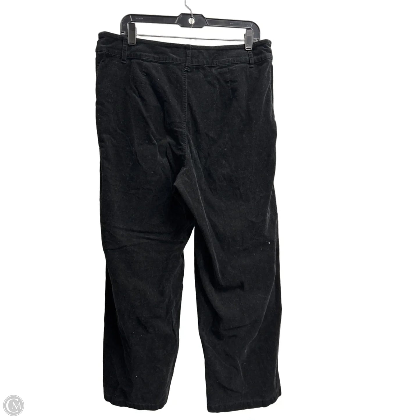 Pants Corduroy By Knox Rose In Black, Size: 14