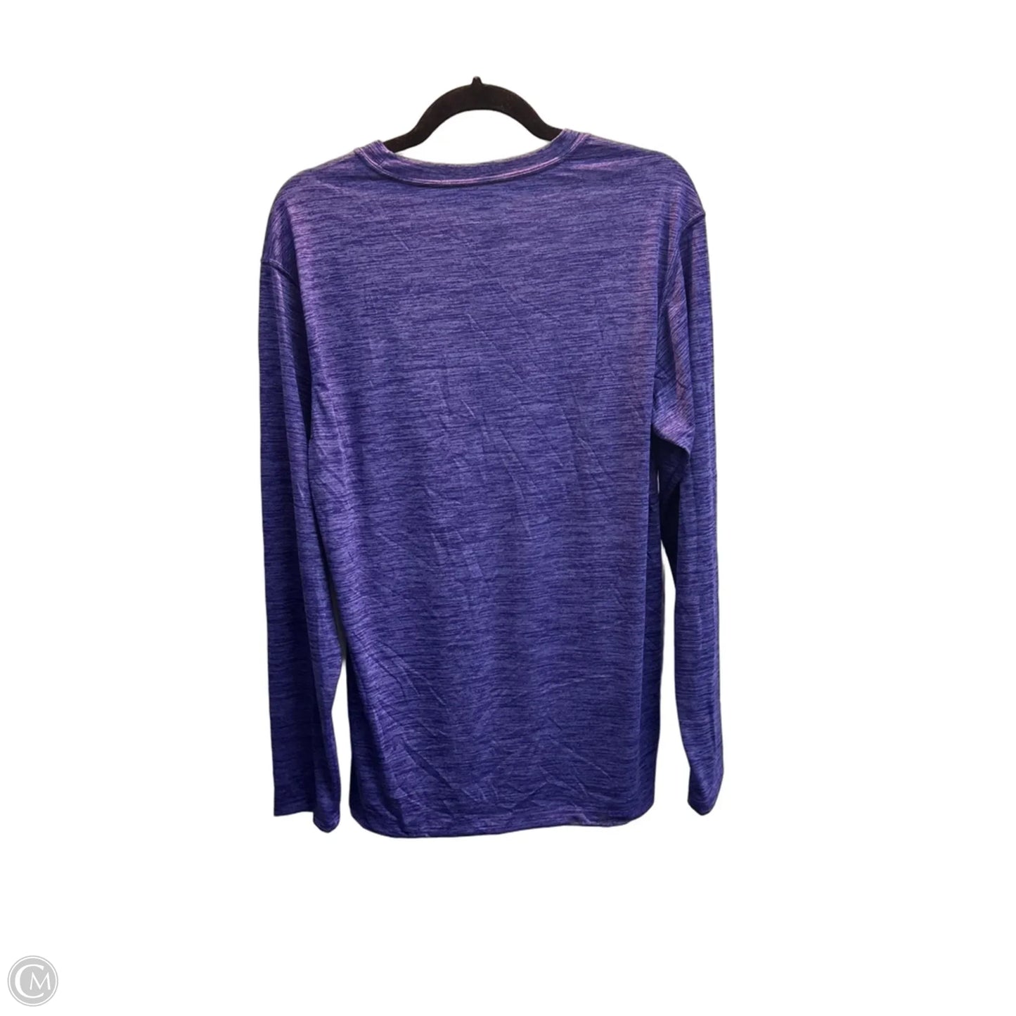 Athletic Top Long Sleeve Crewneck By Clothes Mentor In Purple, Size: M