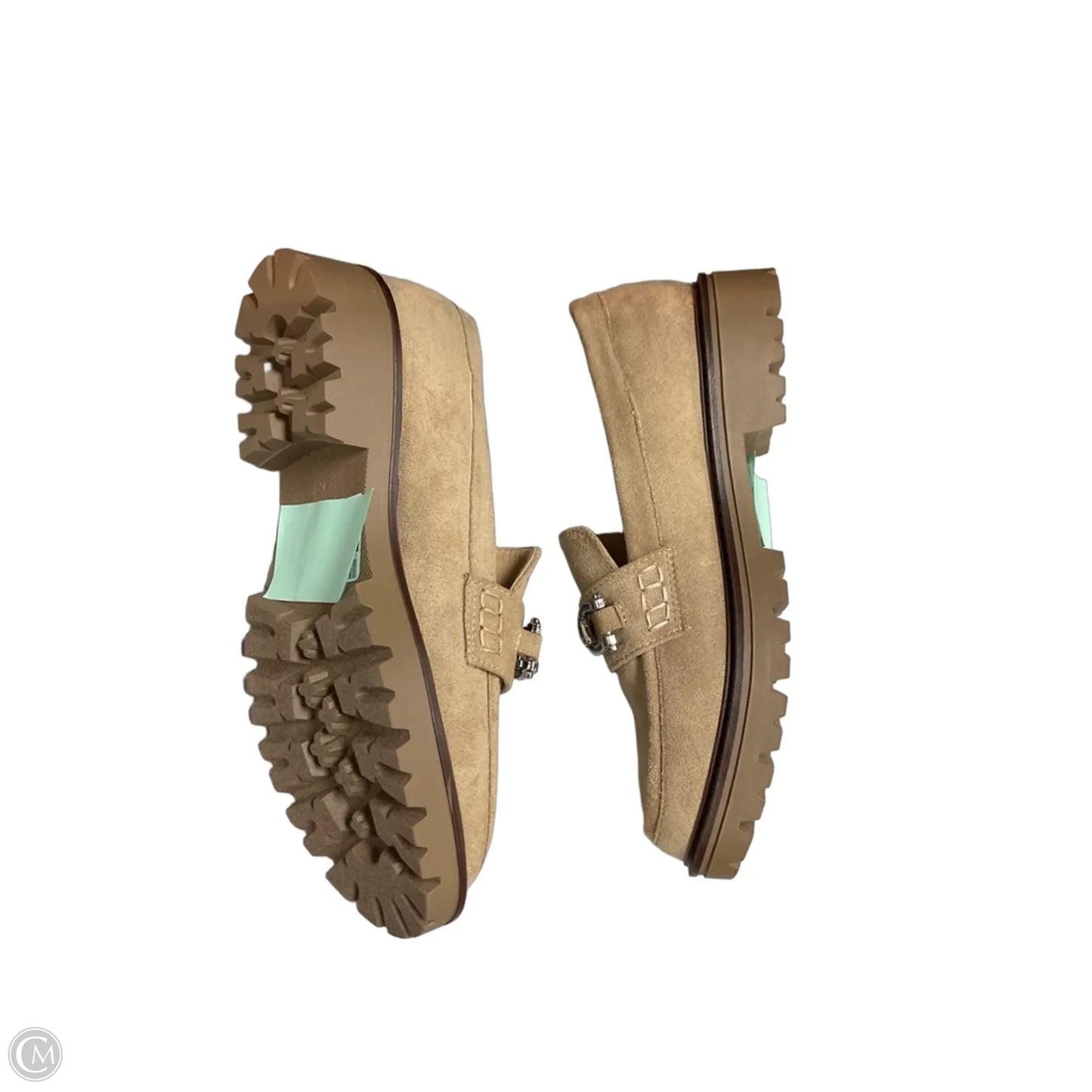 Shoes Heels Block By Journee In Tan, Size: 6