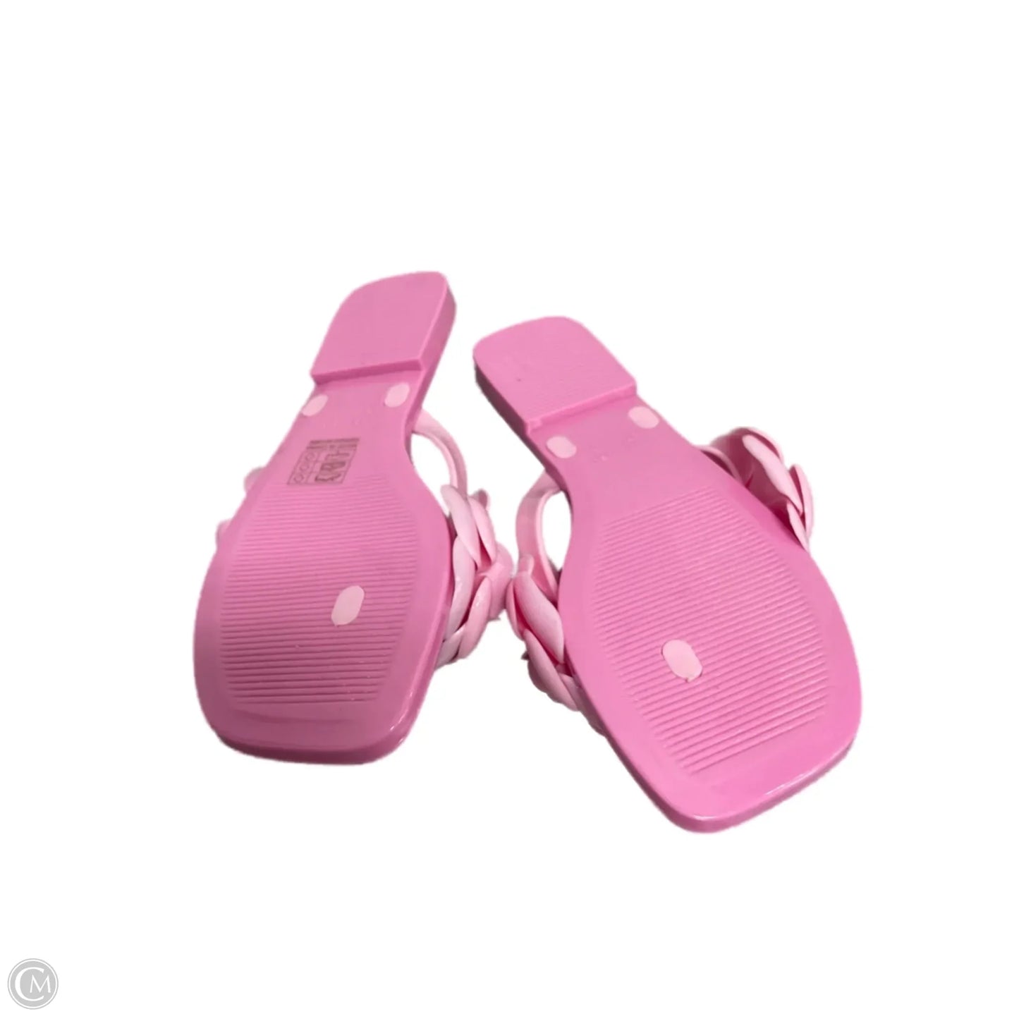 Sandals Flip Flops By Jeffery Campbell In Pink, Size: 6