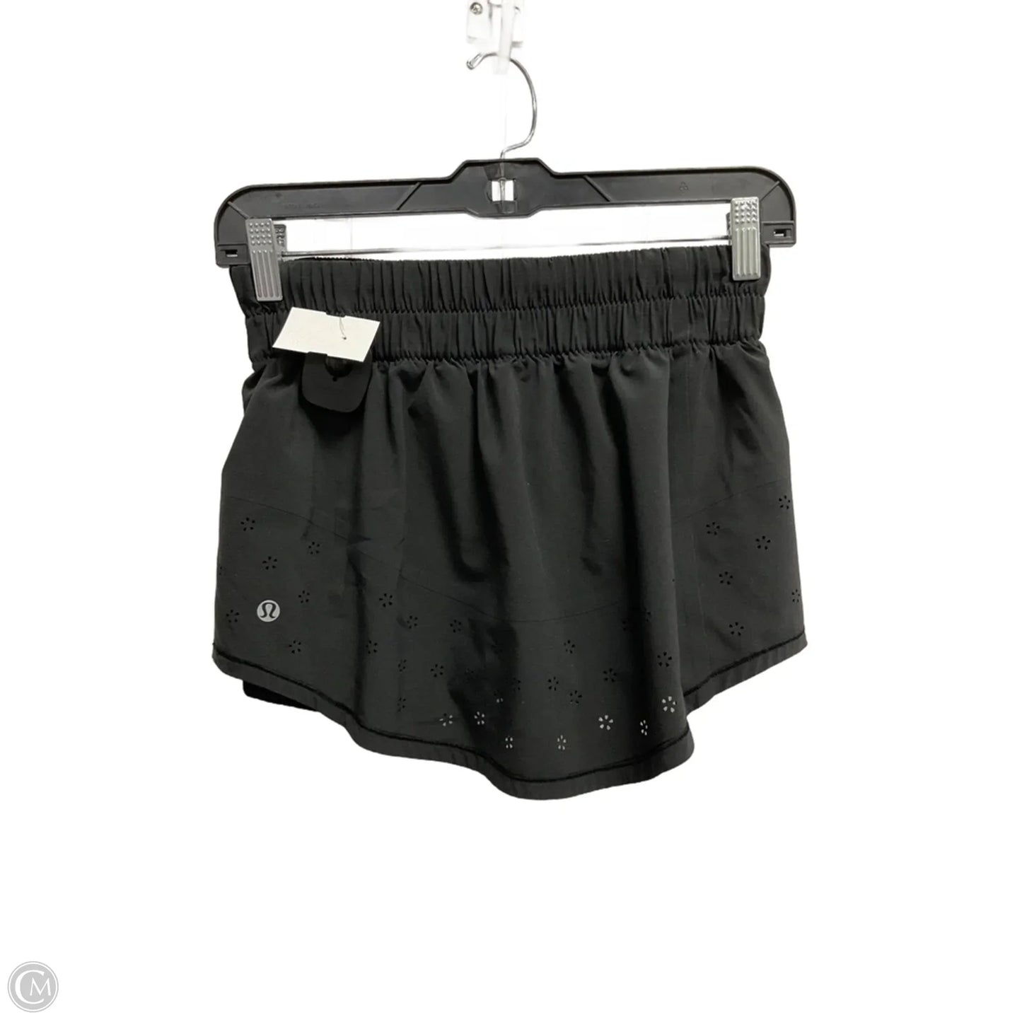 Athletic Skort By Lululemon In Black, Size: 4