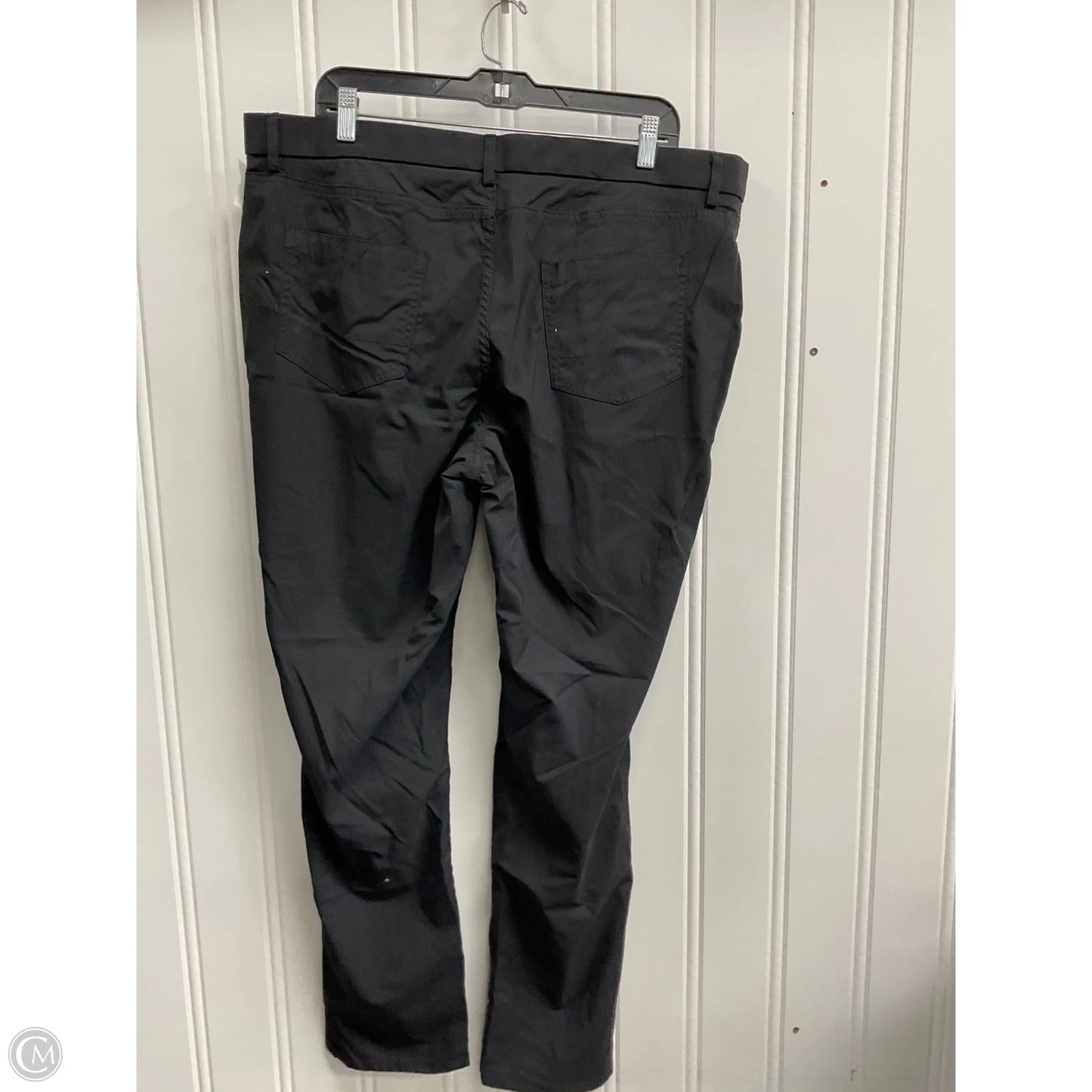 Athletic Pants By Cintas In Black, Size: 16