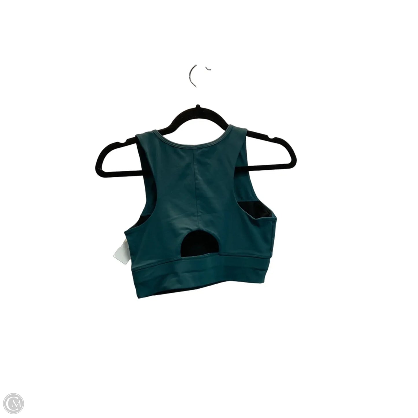 Athletic Bra By Clothes Mentor In Teal, Size: M