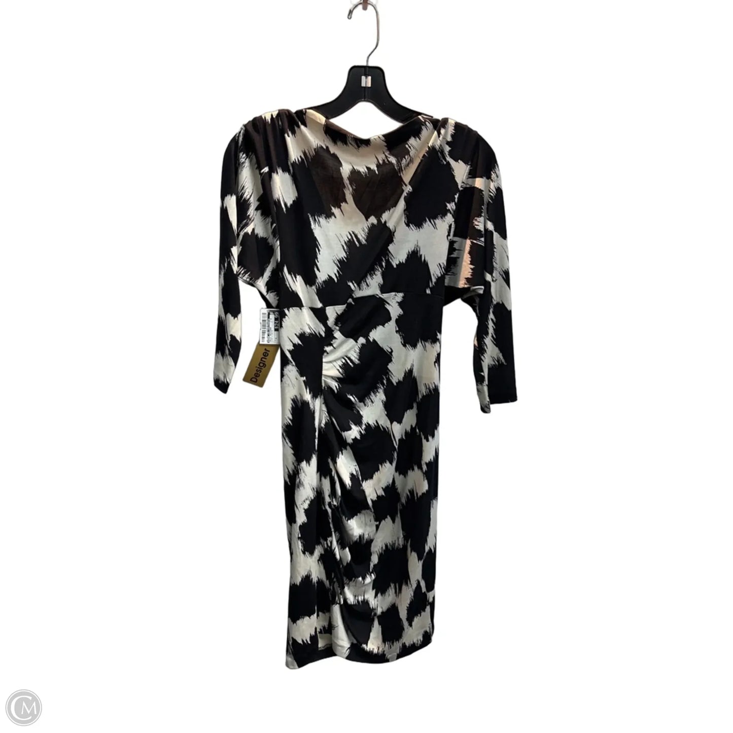Dress Designer By Diane Von Furstenberg In Black & White, Size: 4