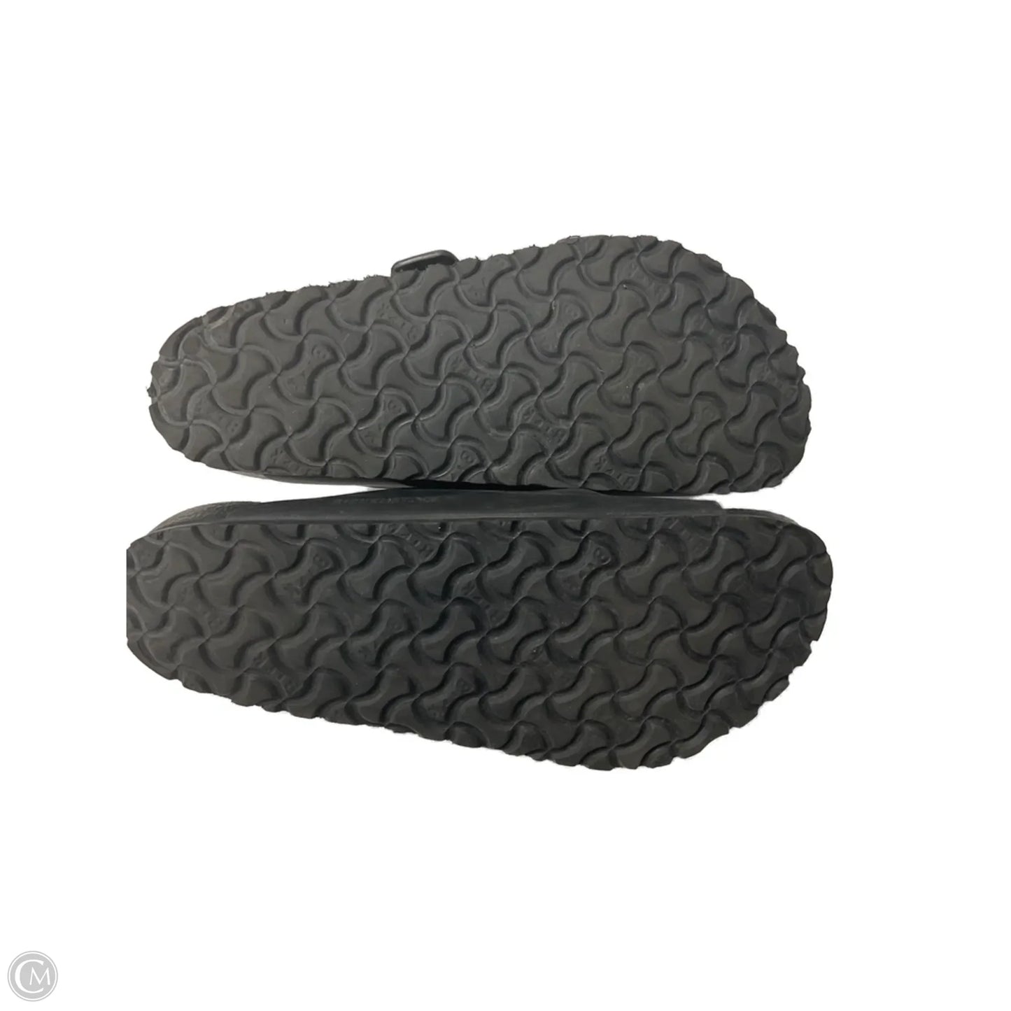 Sandals Flats By Birkenstock In Black, Size: 10