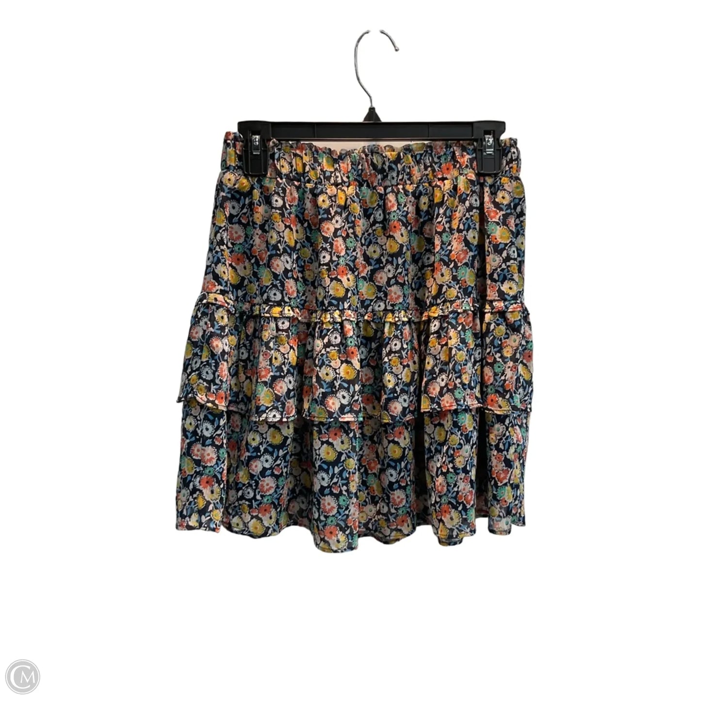 Skirt Mini & Short By Loft In Floral Print, Size: Xs