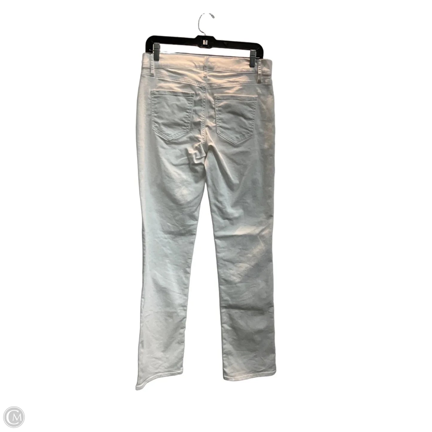 Jeans Straight By Express In White, Size: 6