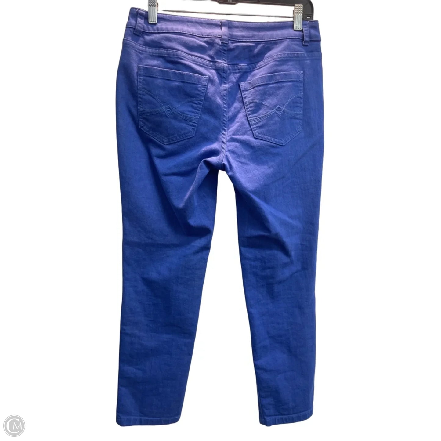 Jeans Straight By Christopher And Banks In Blue, Size: 4