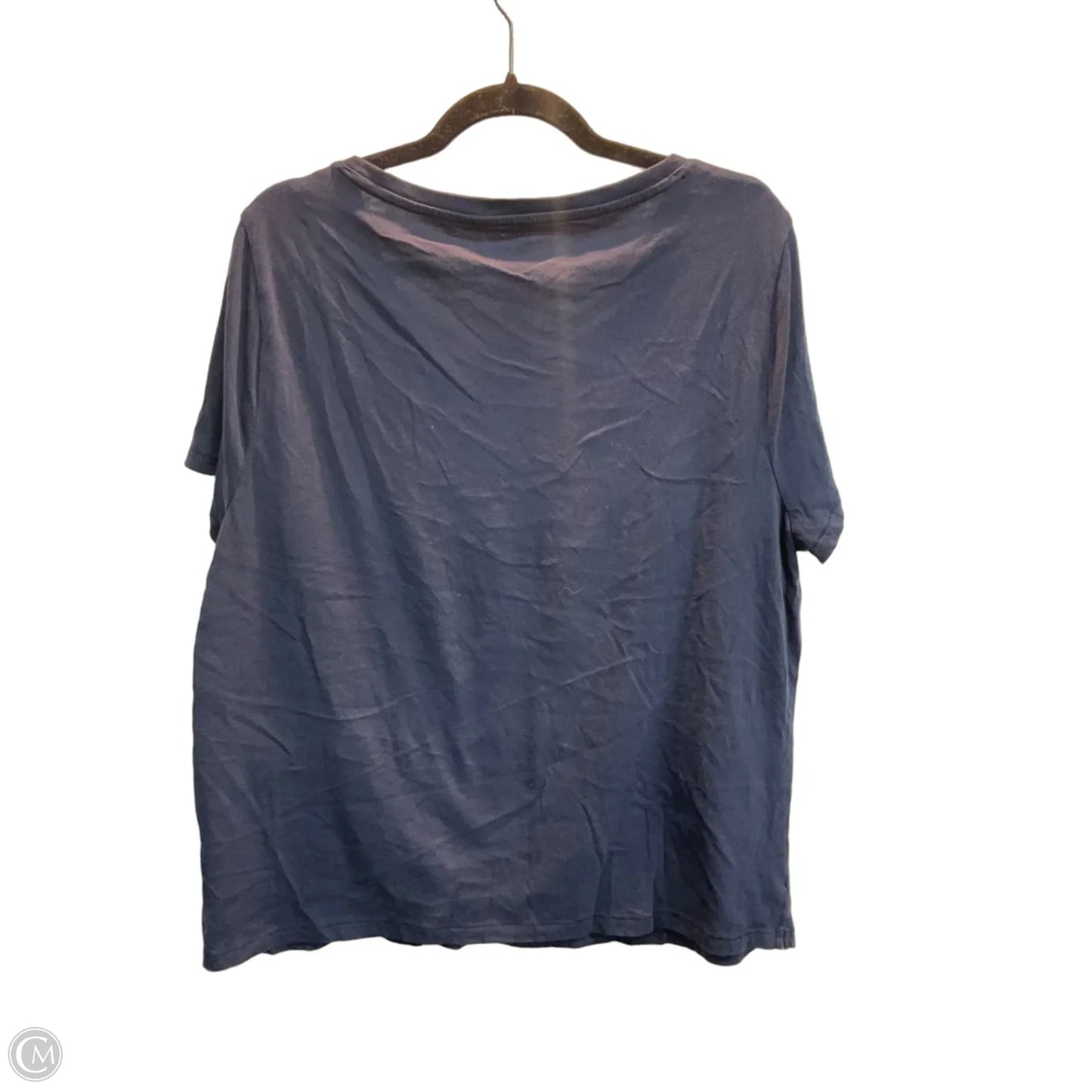 Top Short Sleeve Basic By J. Crew In Navy, Size: Xl