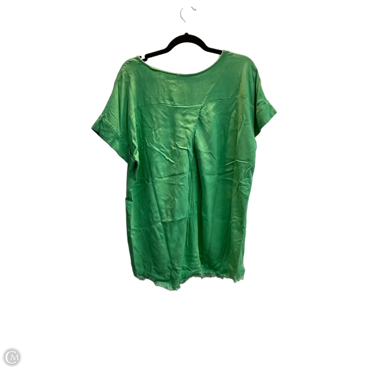 Top Short Sleeve By Umgee In Green, Size: S
