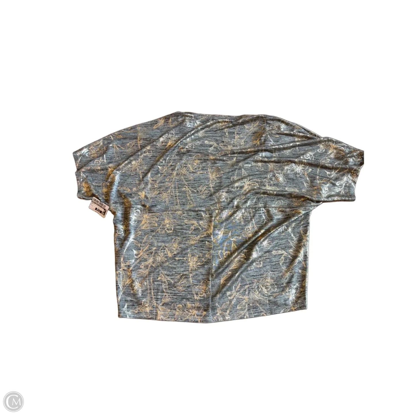 Top Short Sleeve By White House Black Market In Gold, Size: S
