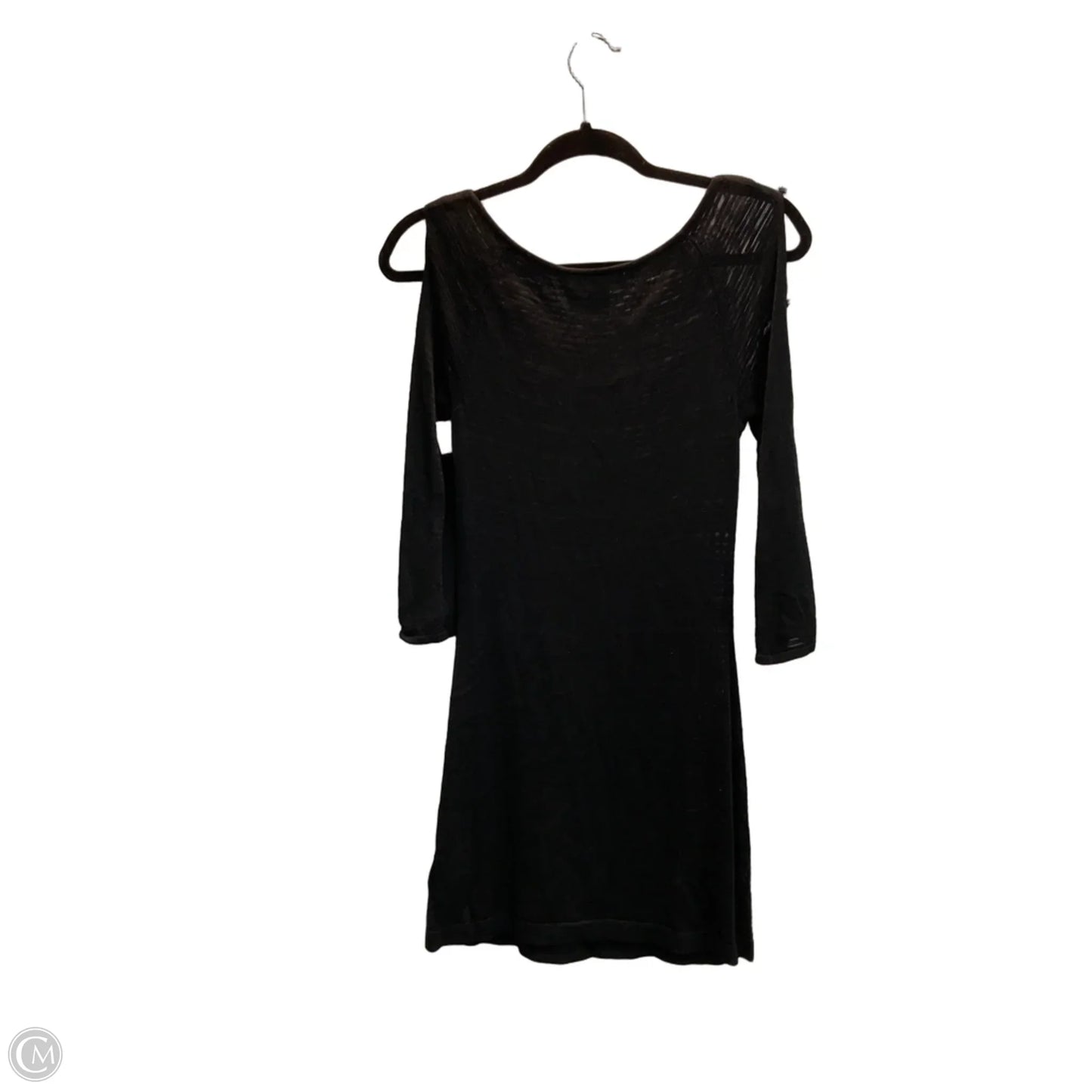 Dress Casual Midi By White House Black Market In Black, Size: Xs