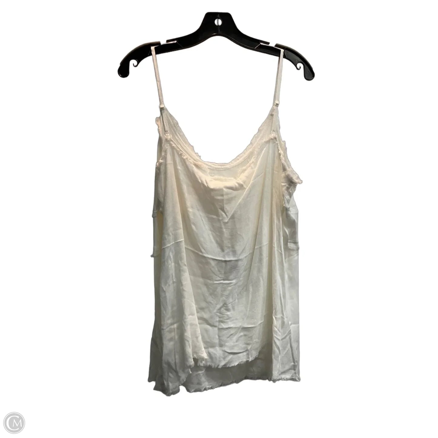 Tank Top By Bibi In Cream, Size: 1x
