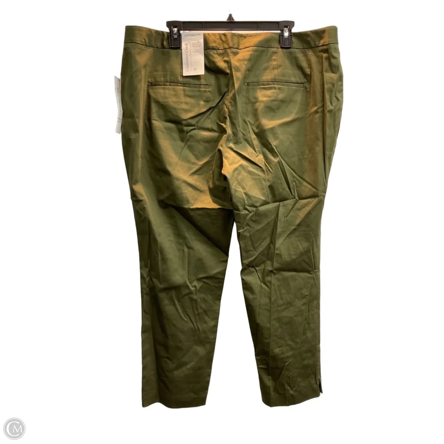 Pants Chinos & Khakis By Coldwater Creek In Green, Size: 18