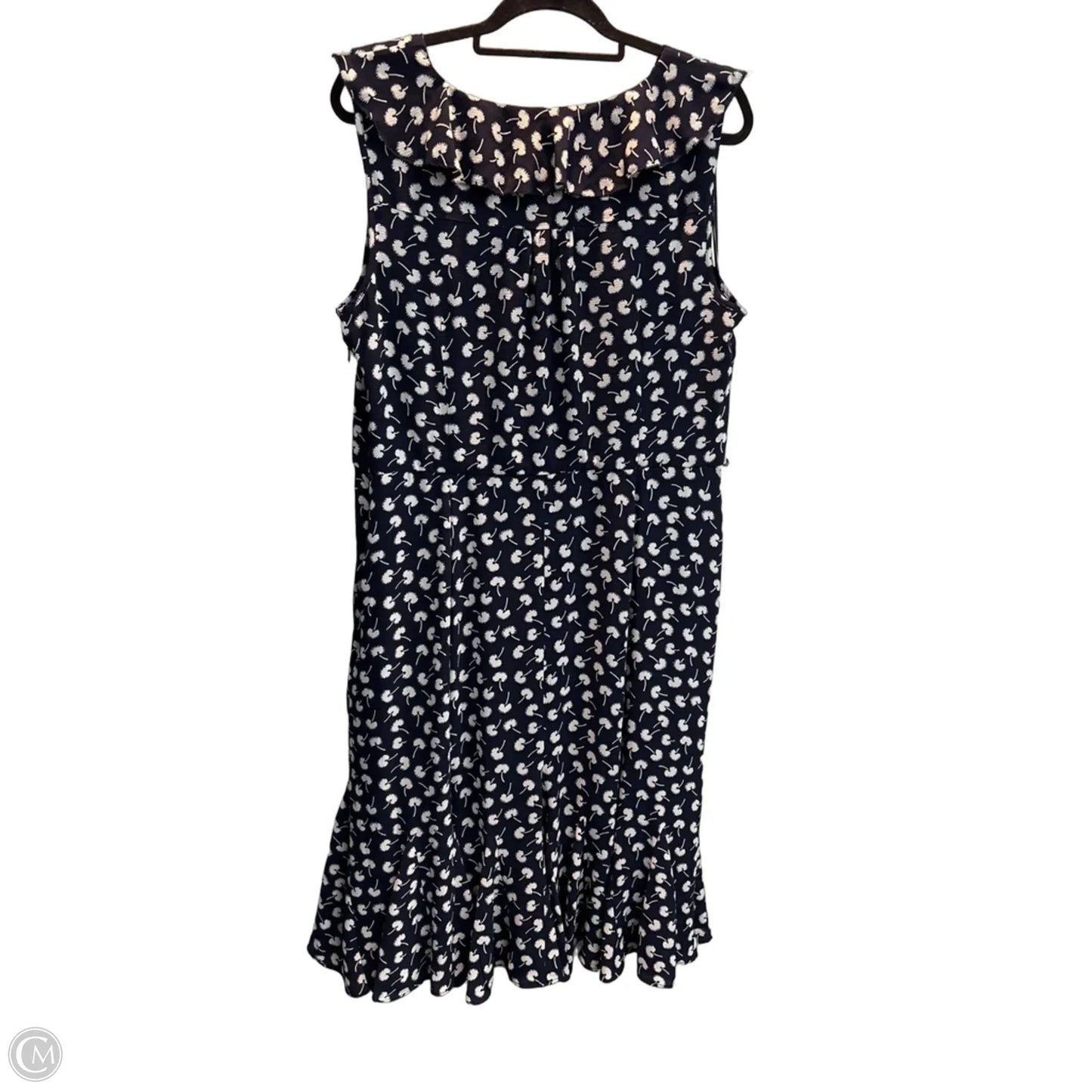 Dress Casual Maxi By Talbots In Navy, Size: 16