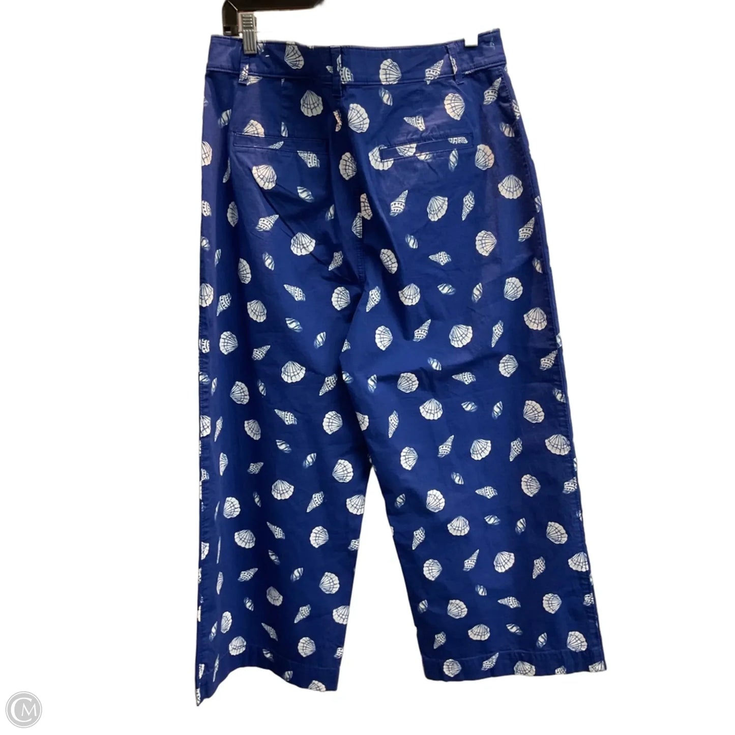 Pants Cropped By Loft In Navy, Size: 12