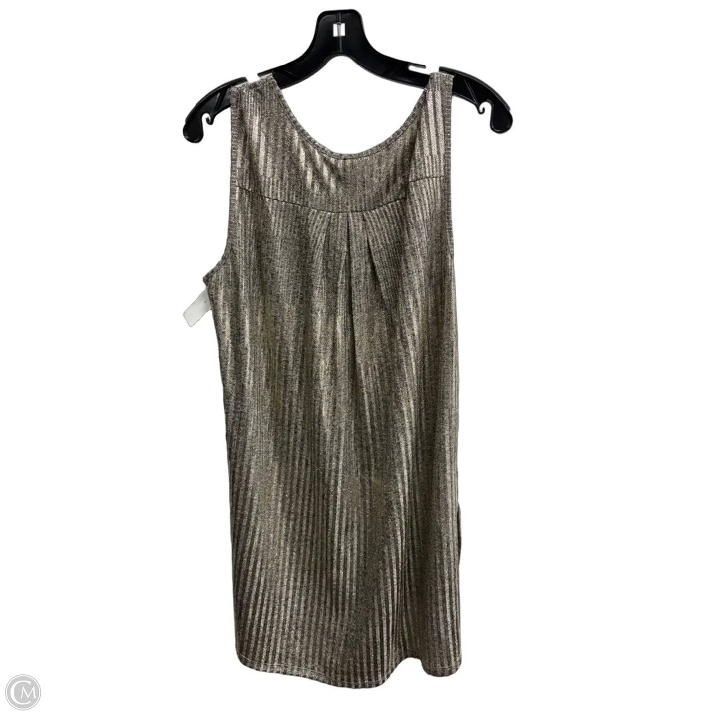 Tank Top By Cato In Gold, Size: L