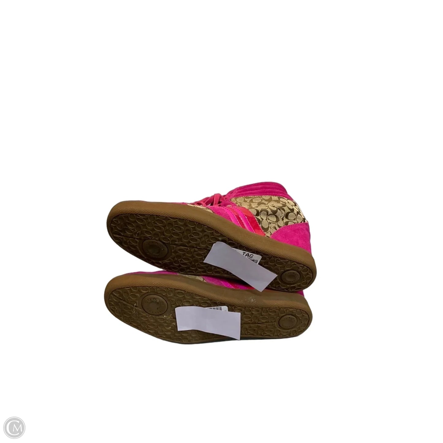 Shoes Designer By Coach In Pink, Size: 8.5
