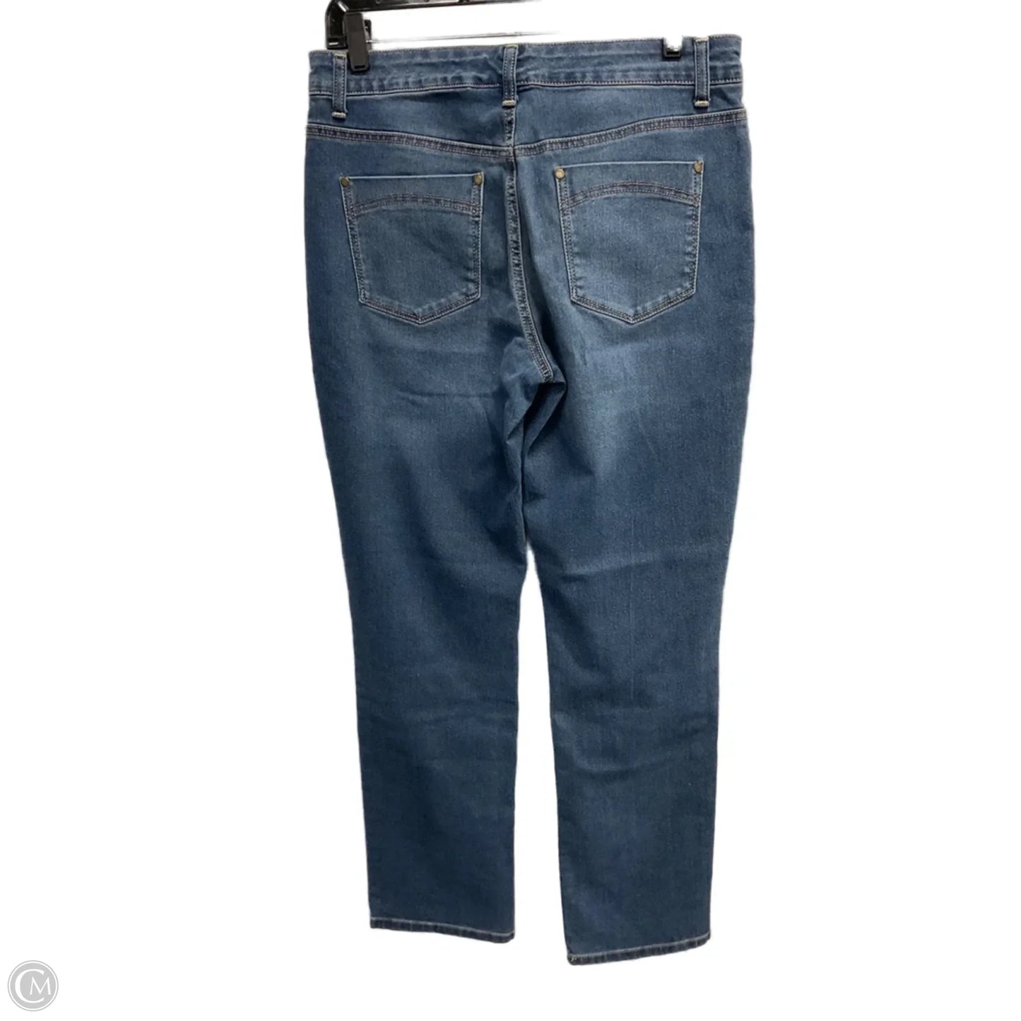 Jeans Straight By Bandolino In Blue, Size: 10