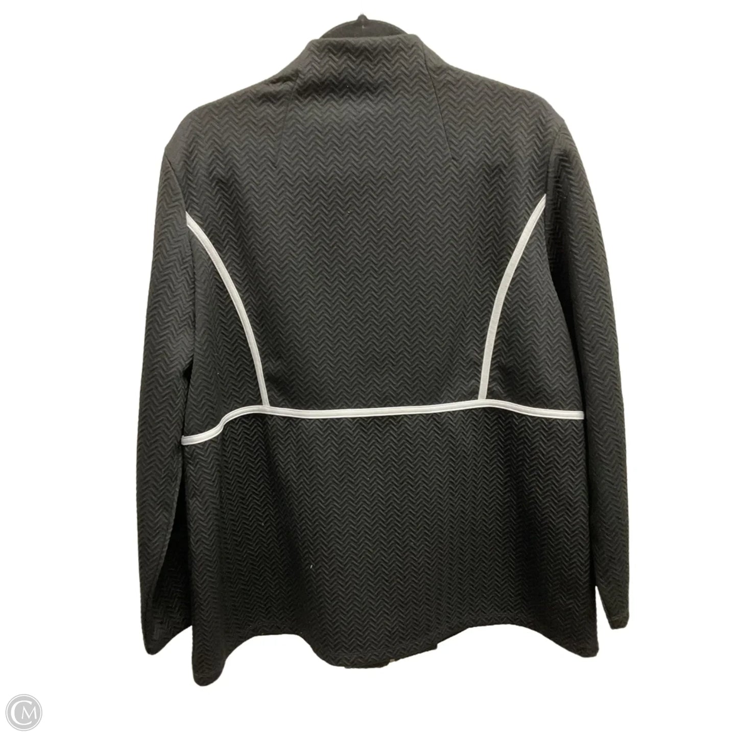Athletic Jacket By Zenergy By Chicos In Black, Size: Xxl